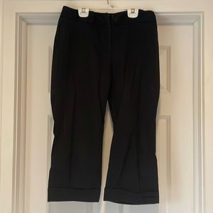 Black Dress Capris (stretch)